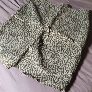 Black & Teel Loft pencil skirt with black lining